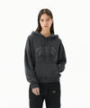 Mahagrid Raw Cut Pray Crop Hoodie