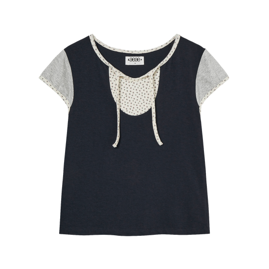 AEAE Flower Block Tee