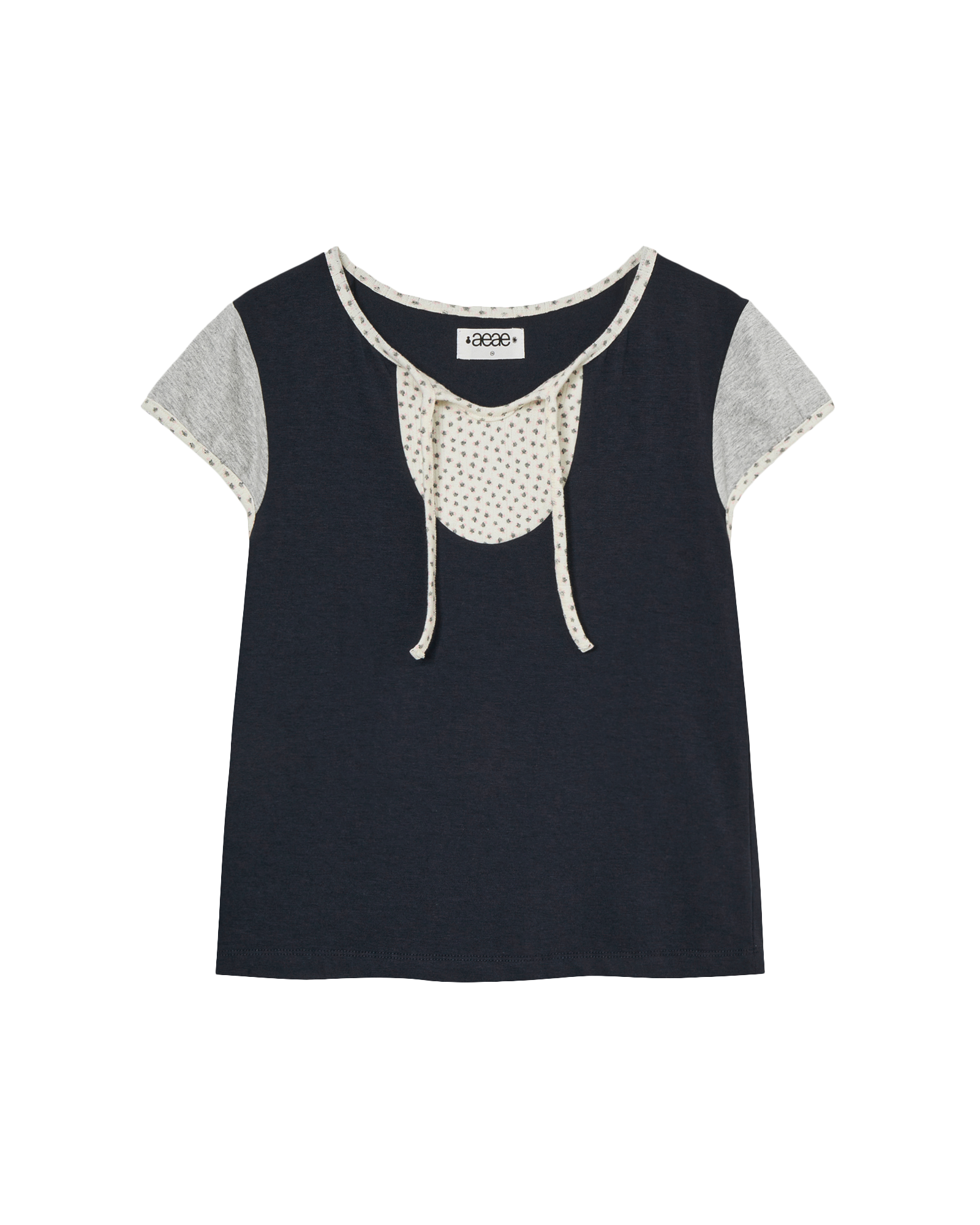 AEAE Flower Block Tee