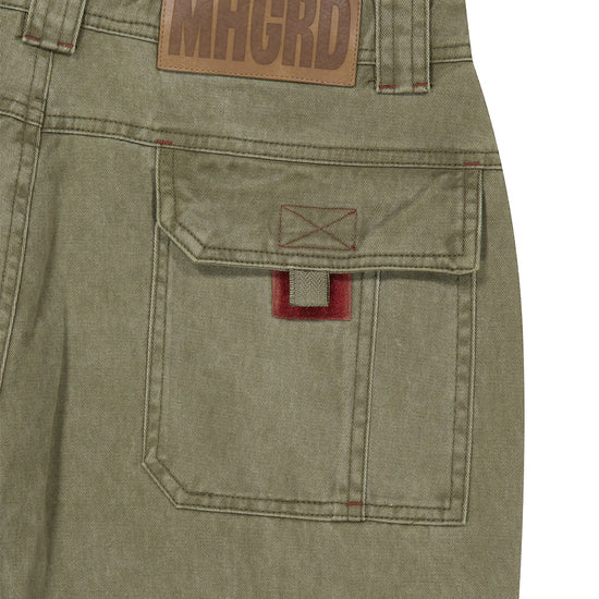 Mahagrid Bermuda Utility Cargo Shorts