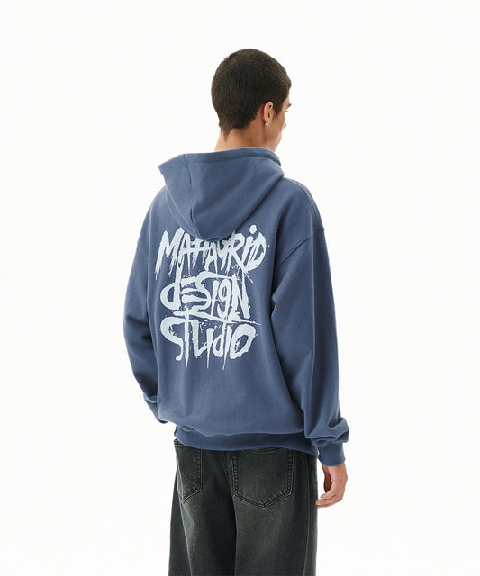 Mahagrid Slash Logo Hoodie