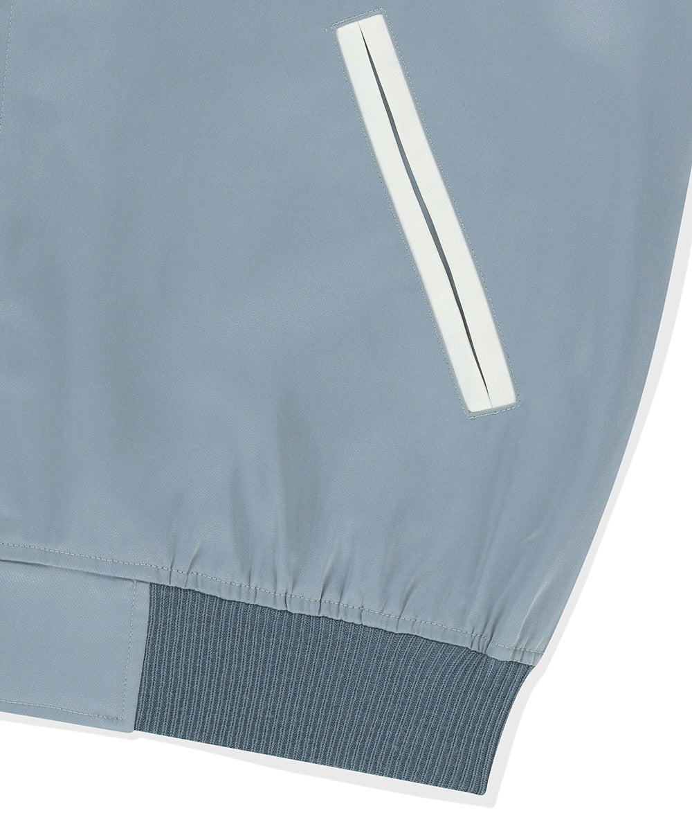 Mahagrid Rope Logo Satin Jacket