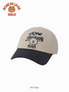 ADLV Authentic Brown Two Tone Line Friends Ball Cap