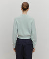 Marithé François Girbaud Marithé Sport W M+FG Logo Crop Pullover Sky Blue