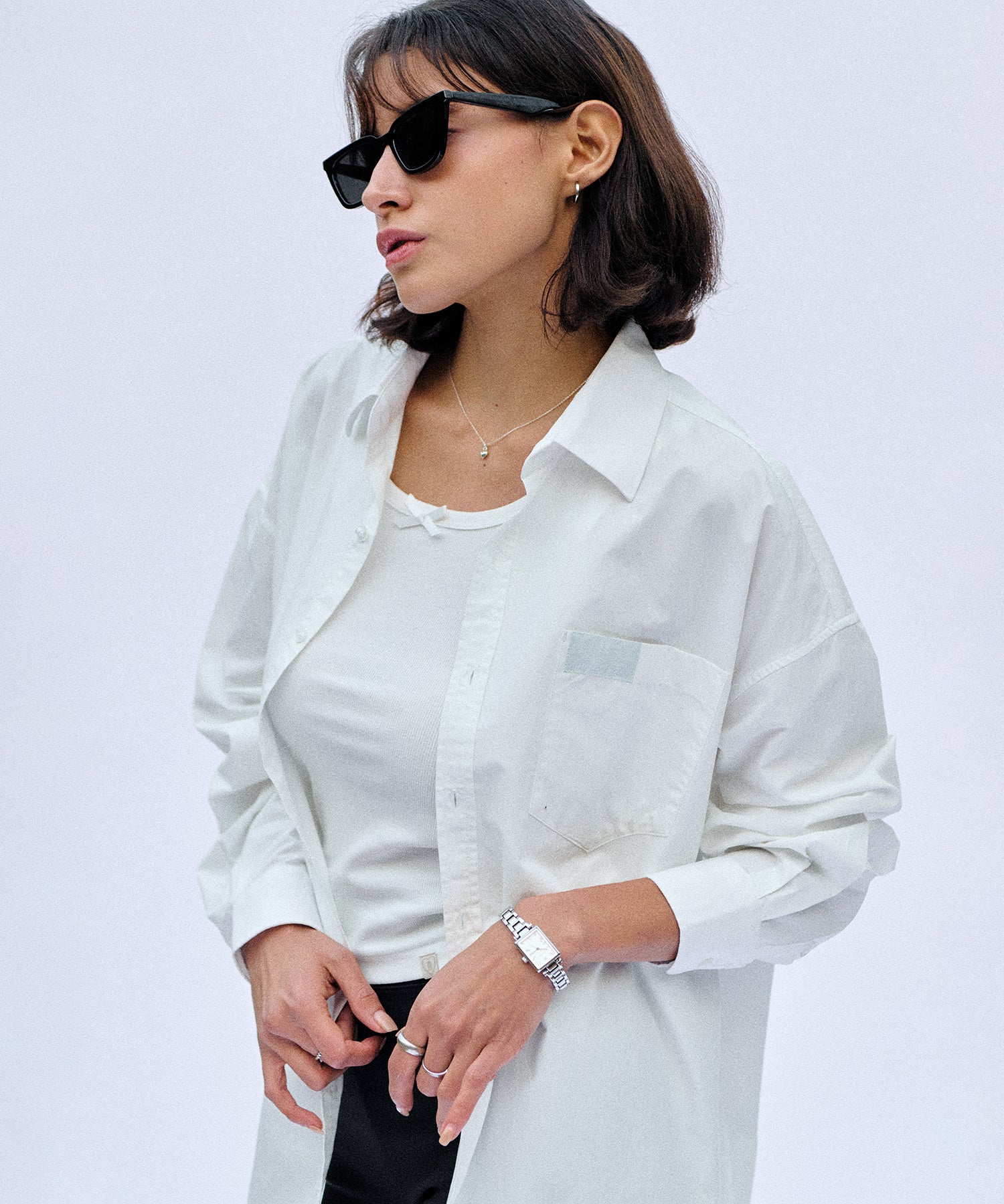 Bitter Cells Melting Paper Overfit Shirt
