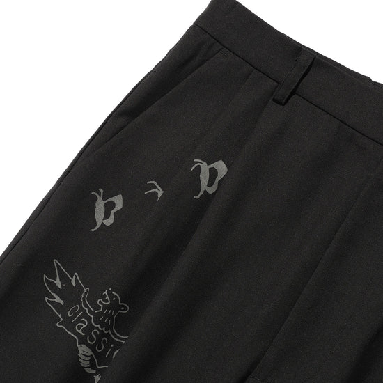 Nice Ghost Club Tattoo Tailored Pants