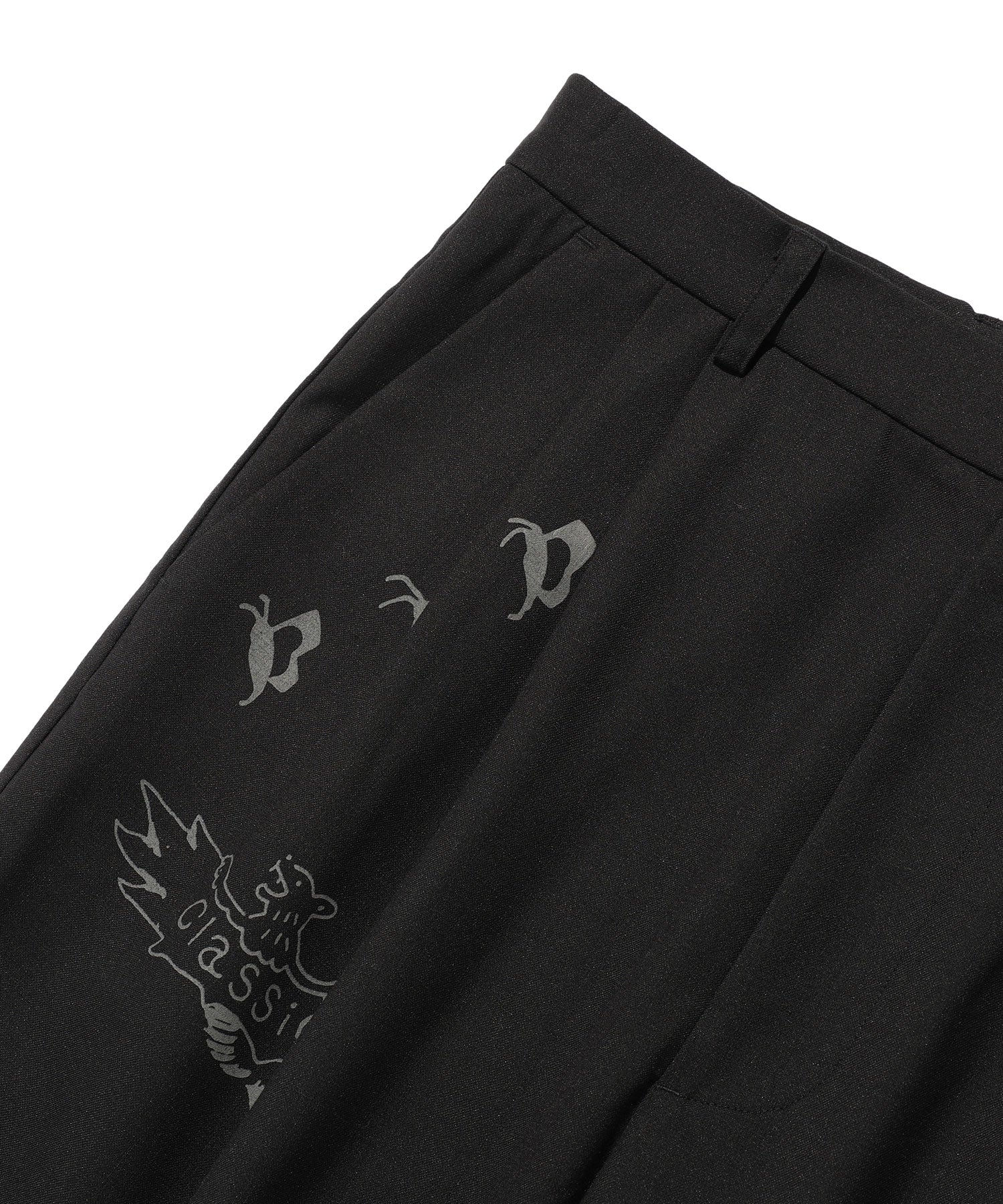 Nice Ghost Club Tattoo Tailored Pants