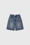 General Idea WOMAN Wide Bermuda Denim Pants