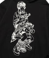 Nice Ghost Club Girl with a Gun Hoodie [Black]