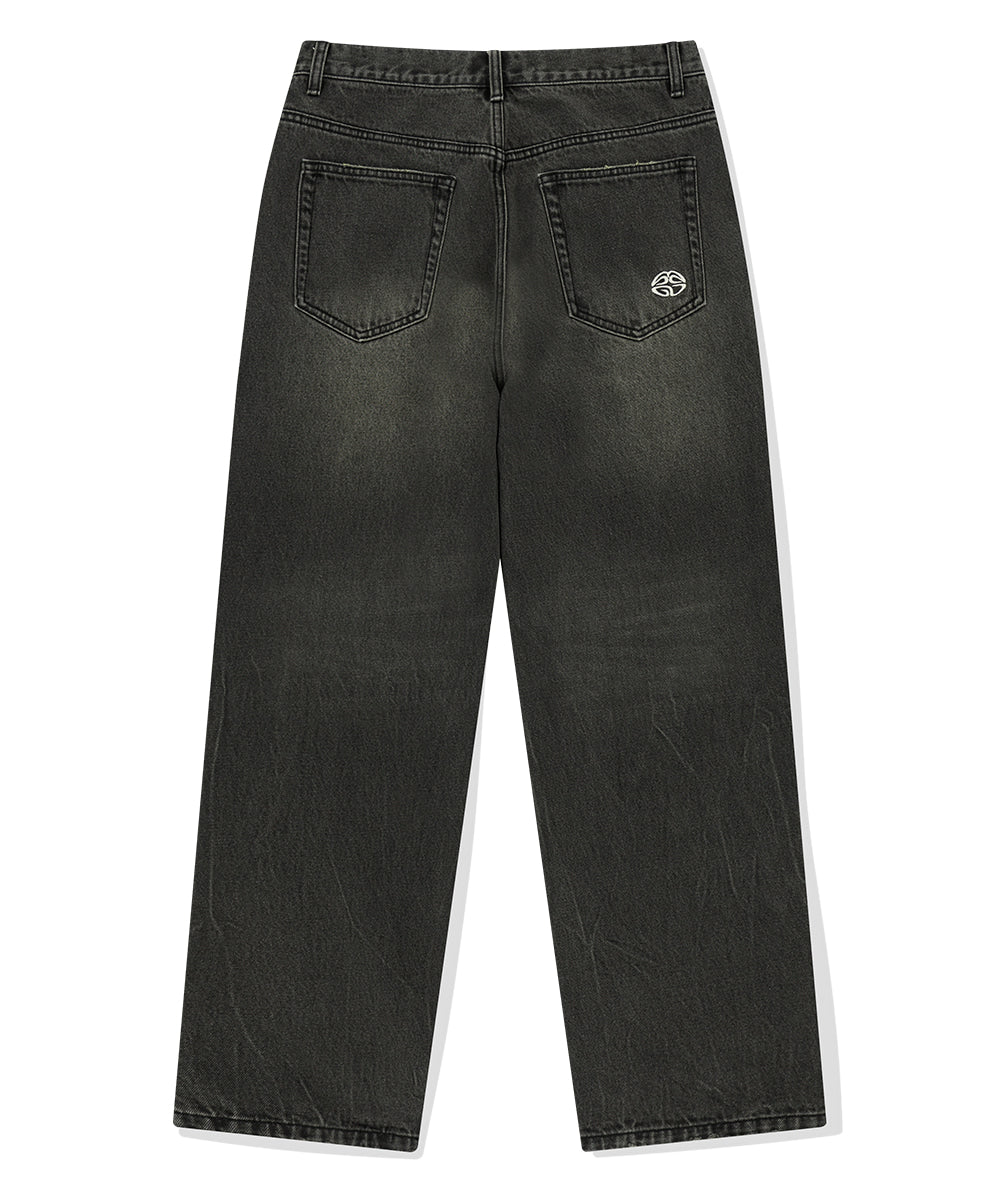 Mahagrid Mud Washing Denim Pant