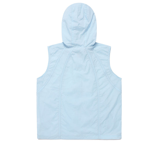 Cavish Women's Hooded Vest Wind Breaker [Sky Blue]