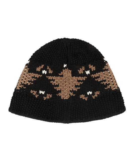Mahagrid Eagle Knit Bucket Hat