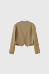 General Idea WOMAN Strap Collarless Jacket