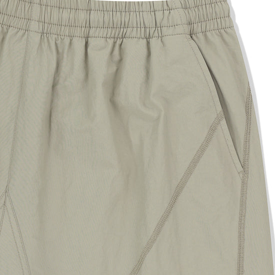 Mahagrid Cover Stitch Nylon Track Short