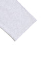 Nice Ghost Club 3star applique 3/4 sleeve tee[light grey]
