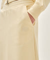 Marithé François Girbaud Women's Classic Logo Sweat Long Skirt in Butter