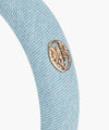 Marithé François Girbaud Kids Metal Circle Logo Hair Band Black