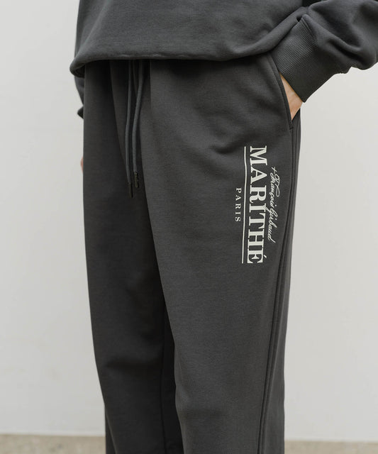 Marithé François Girbaud Marithé LOGO SWEAT PANTS