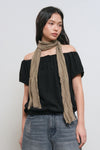 General Idea WOMAN Cotton Crinkle Scarf