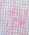 Nice Ghost Club Angel Check Big Big Half Shirt