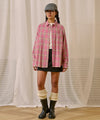 Bitter Cells Pop Overfit Check Shirt