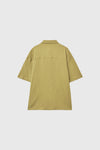 General Idea MAN Pocket Wrinkle Half Shirt