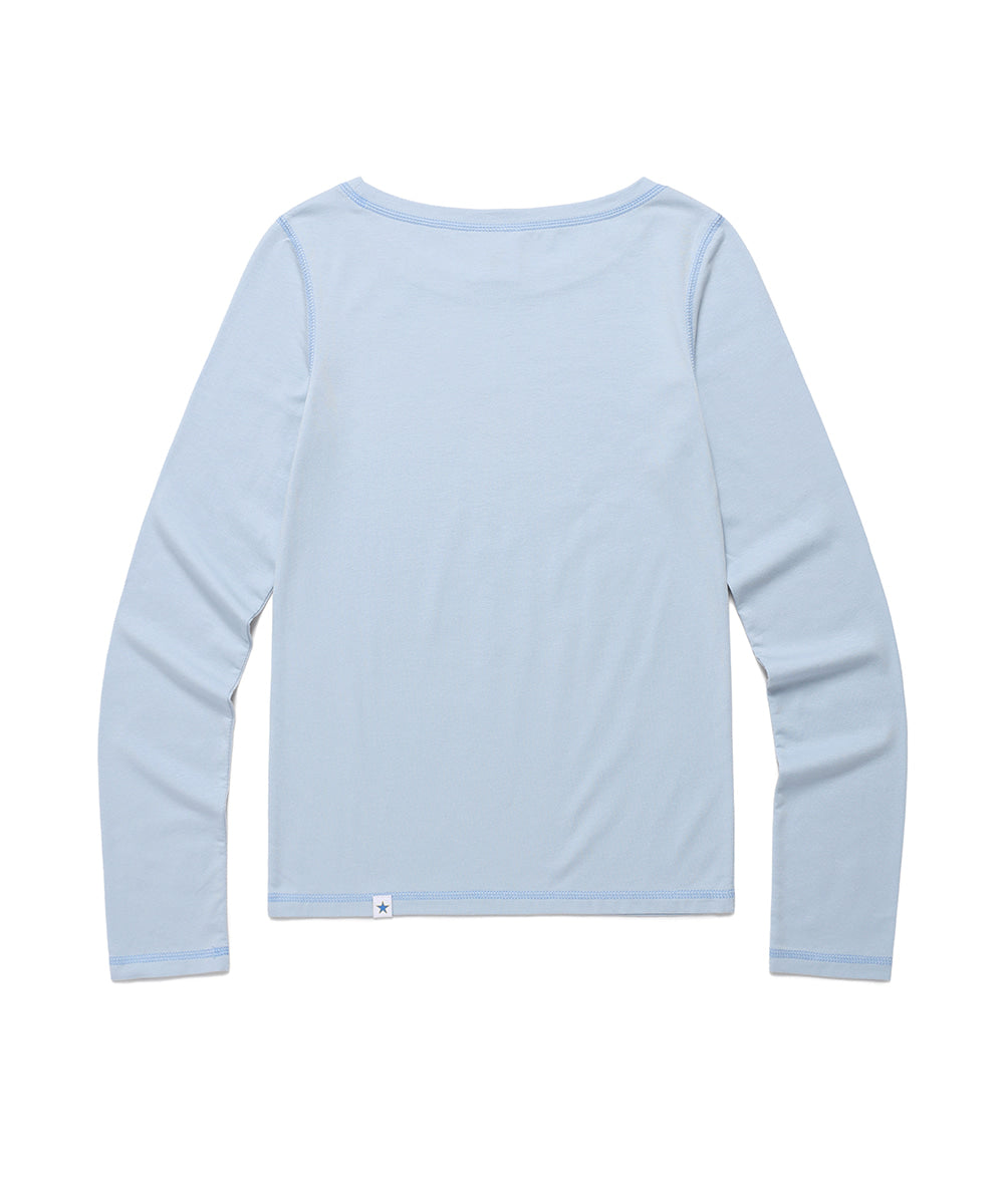 Cavish W ROSE LS TEE