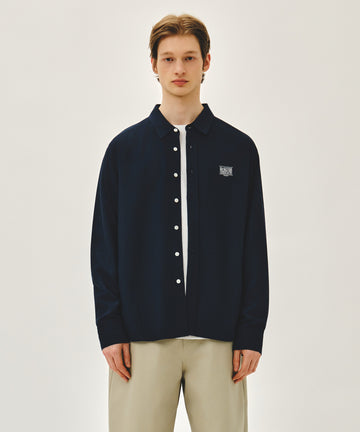 Marithé François Girbaud CLASSIC LOGO LINEN SHIRT