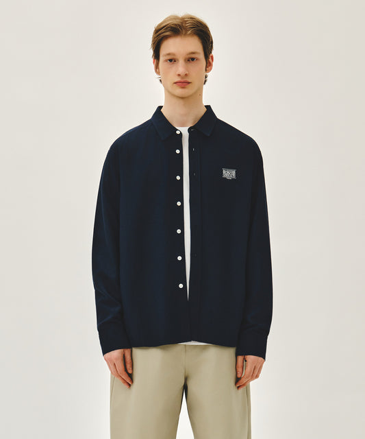 Marithé François Girbaud CLASSIC LOGO LINEN SHIRT