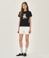 Marithé François Girbaud W DOODLE BEAR TEE