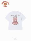 ADLV Basic Logo with Line Friends Short Sleeve T-Shirt