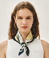 Marithé François Girbaud SUMMER PATTERN SILK SCARF