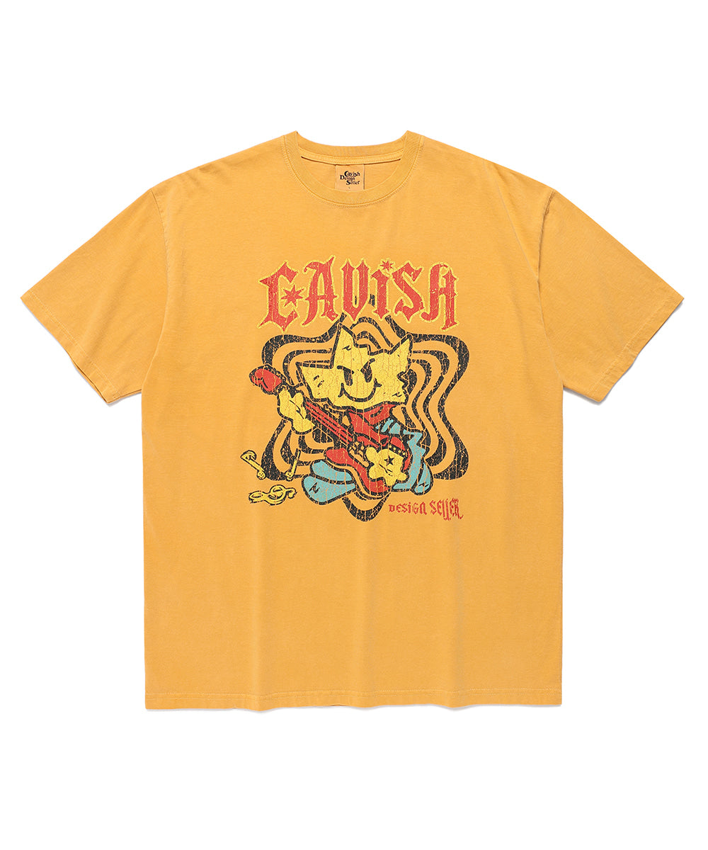 Cavish Rock Star Pigment Short Sleeve Tee