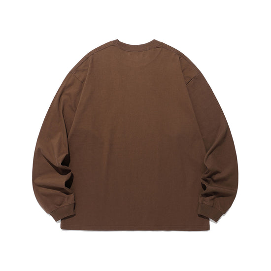 Nice Ghost Club Three Eyes Dog Big Big Long Sleeve Tee