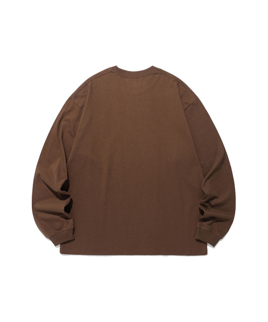 Nice Ghost Club Three Eyes Dog Big Big Long Sleeve Tee