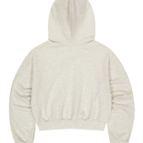 Mahagrid THIRD LOGO CROP HOODIE