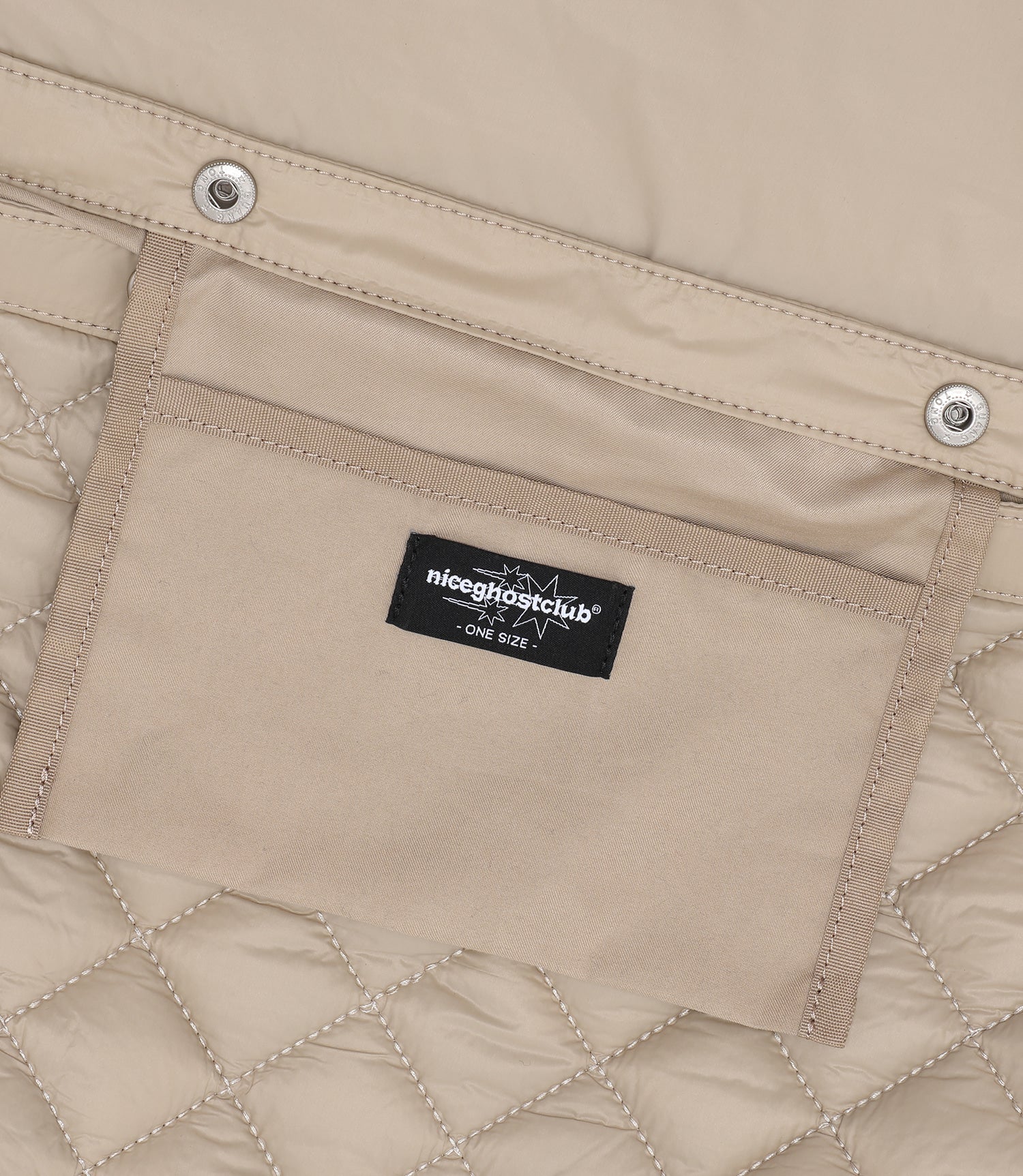 Nice Ghost Club Stitch Puffer Angels Crossbag