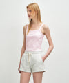 Marithé François Girbaud W BASIC STRING CROP SLEEVELESS