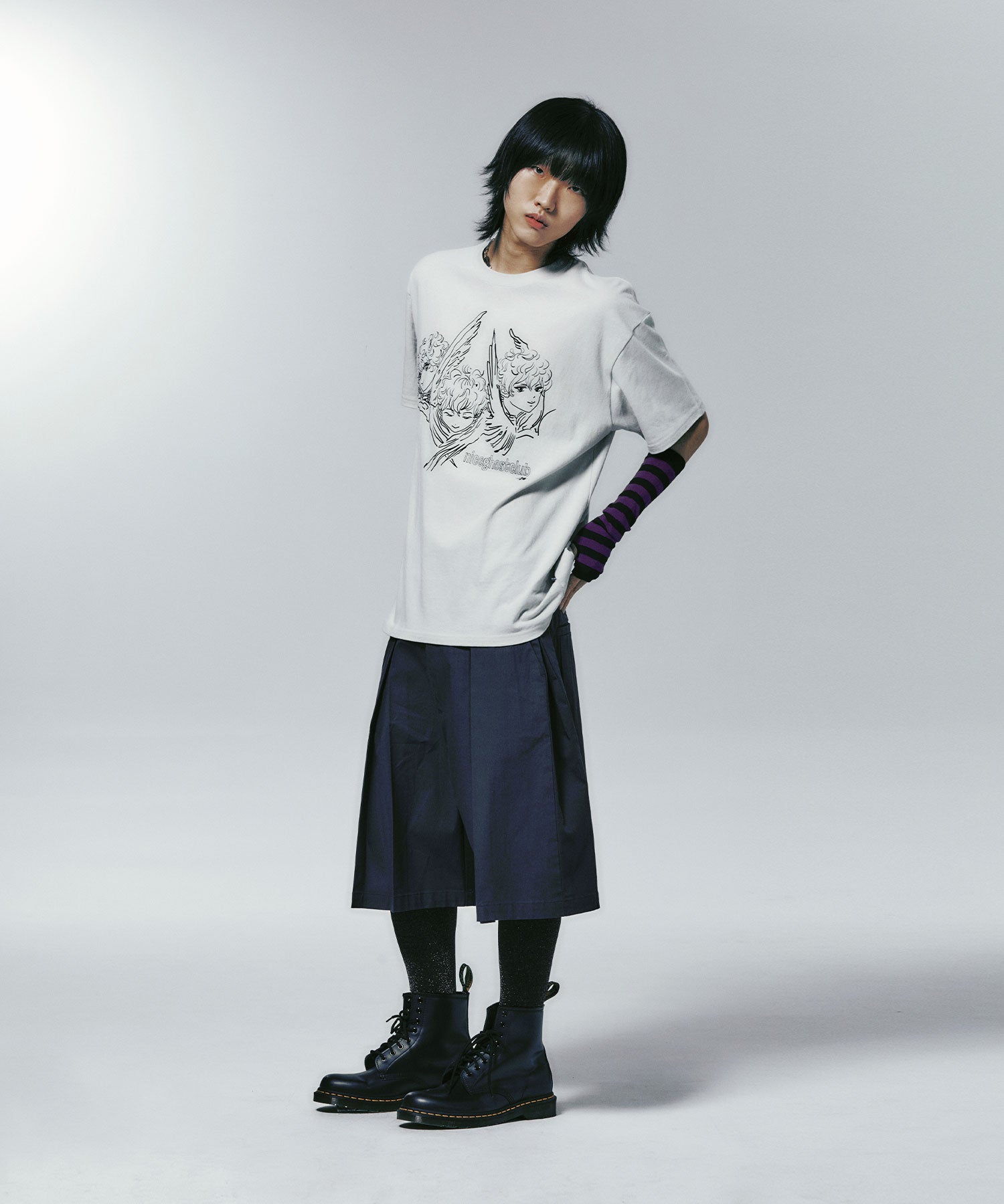 Nice Ghost Club 3 Great Angels Tee [Light Grey]
