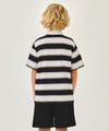 Marithé François Girbaud Kids Multi Stripe Collar Tee