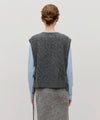 Marithé François Girbaud W Side Ribbon Knit Vest
