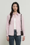 General Idea WOMAN Classic Stripe Rivet Shirt