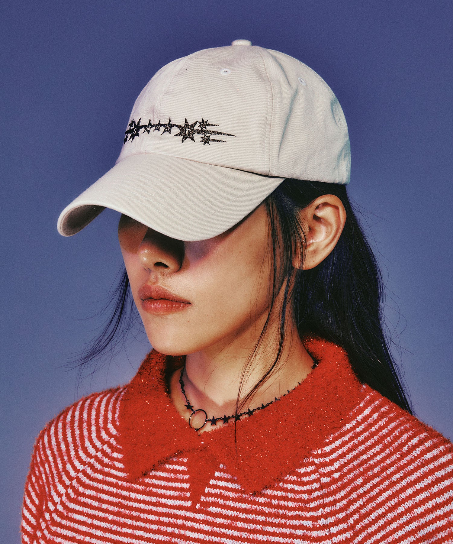 Nice Ghost Club 9 Stars Logo Cap [Beige]