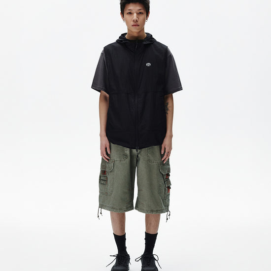 Mahagrid Eclipse Nylon Hood Vest
