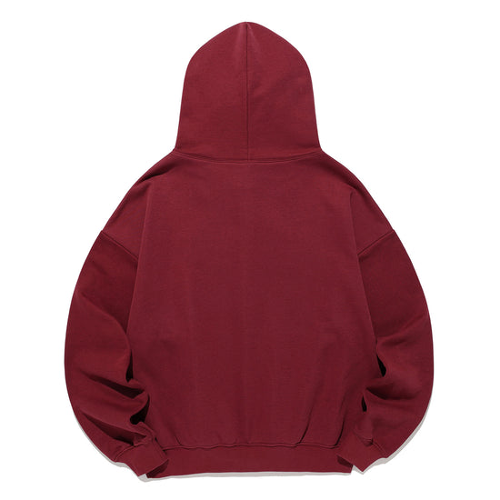 Nice Ghost Club 3 Star Appliqué Hoodie Zip Up
