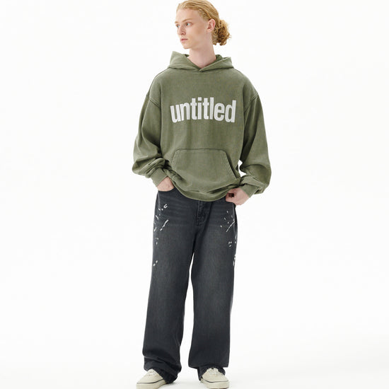 Mahagrid Faded Untitled Hoodie