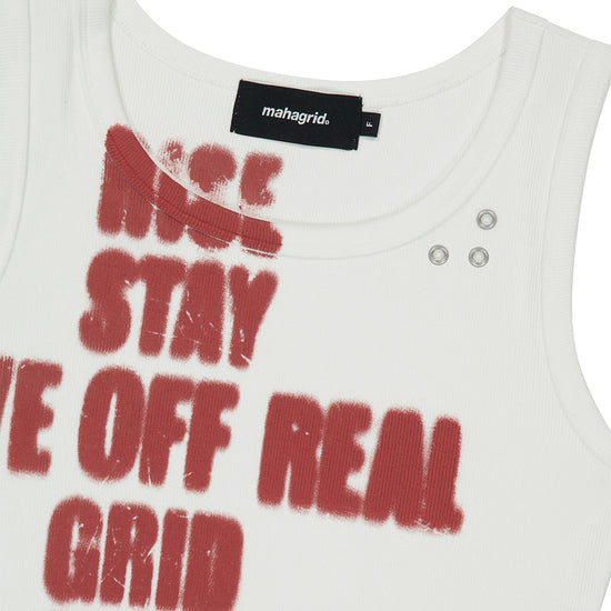Mahagrid Rise Crack Tank Top