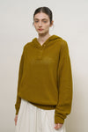 General Idea UNISEX Crochet Hooded Knit