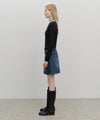 Marithé François Girbaud W Denim Mini Skirt