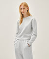 Marithé François Girbaud W BASIC CROP SWEATSHIRT